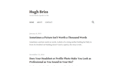 Desktop Screenshot of hughbriss.com